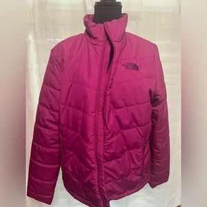 North face pink jacket